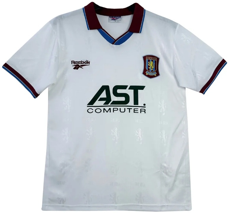 Camisa II Aston Villa 1995 1996 Reebok Retro 